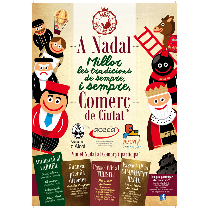 CAMPAÑA DE NAVIDAD 2016. VIVE LA NAVIDAD CON EL PEQUEÑO COMERCIO