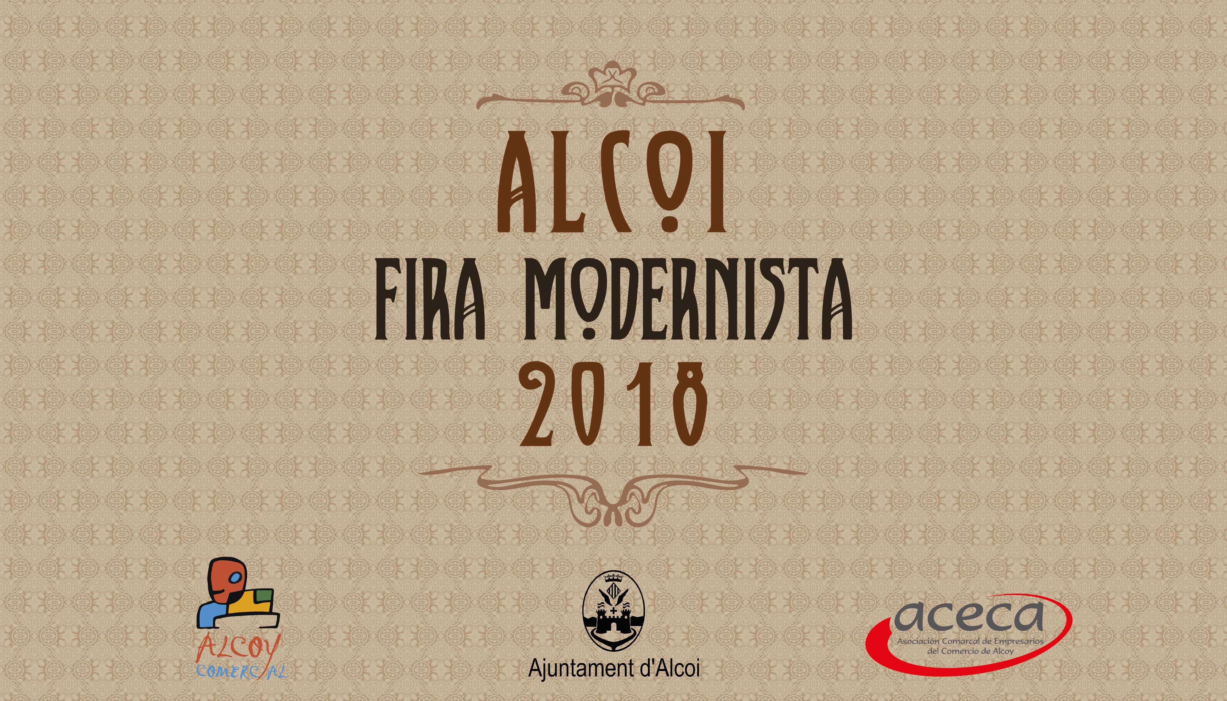 ACECA participa en la segunda edicion de la Fira Modernista de Alcoy